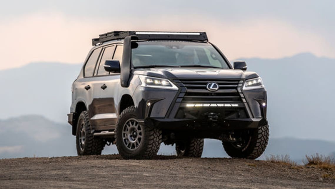 Lexus supercharges its Toyota Land Cruiserbased LX SUV to build the